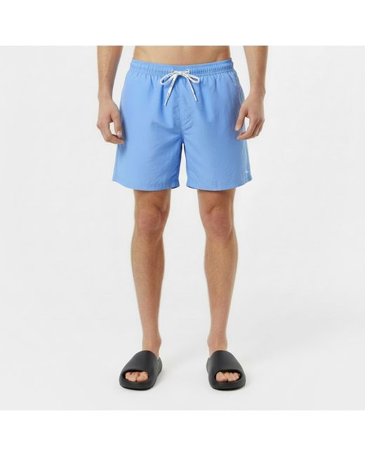 Jack Wills Blue Mid-Length Swim Shorts for men
