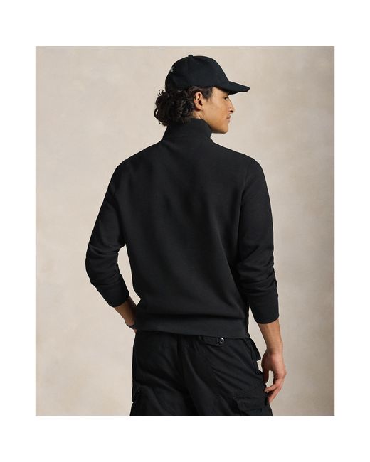 Polo Ralph Lauren Black Tech 1/4 Zip Fleece for men