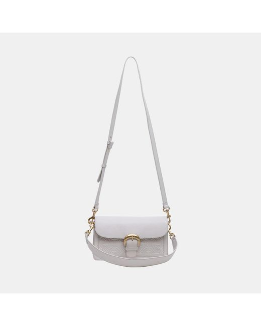 Biba White Sienna Shoulder Bag