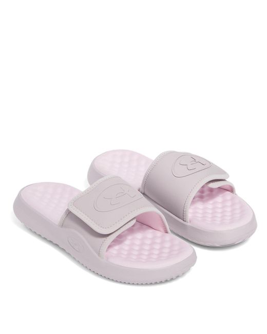 Under Armour Pink Ignite Pro Pool Slider