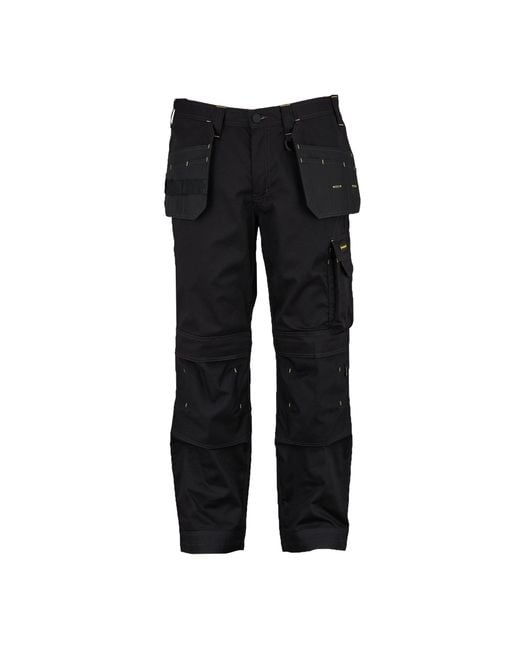 Dunlop Black On Site Work Trousers for men