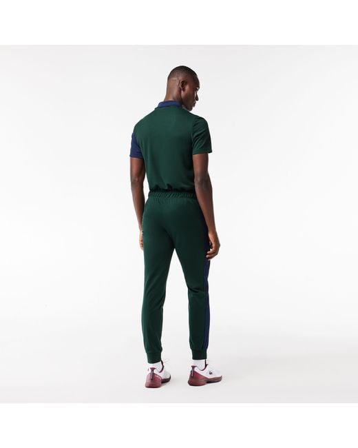 Lacoste Black Slim Fit Joggers for men