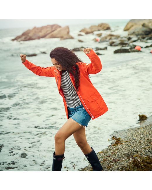 Regatta Red Bayarma Breathable Long Sleeve Waterproof Jacket