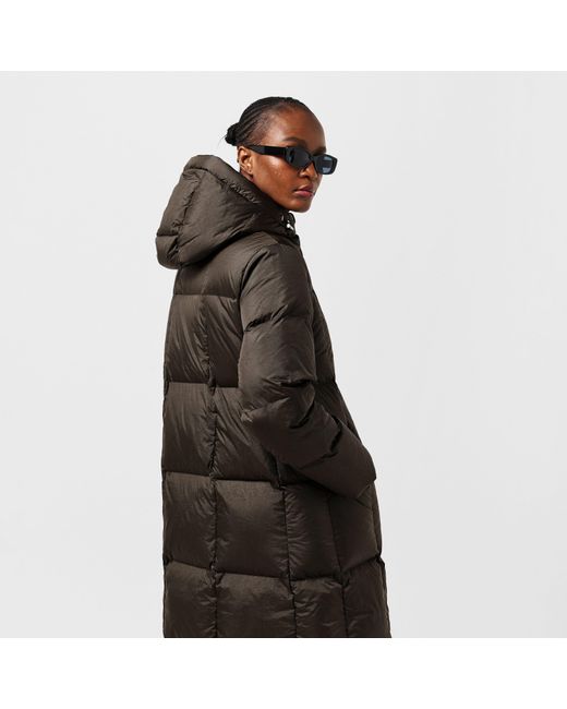 Varley Brown Katya Long Down Puffer