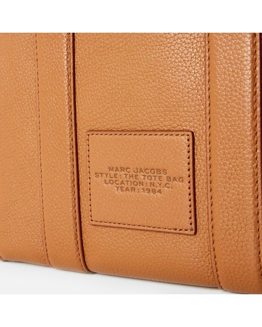 Marc Jacobs Brown Small Leather Tote Bag