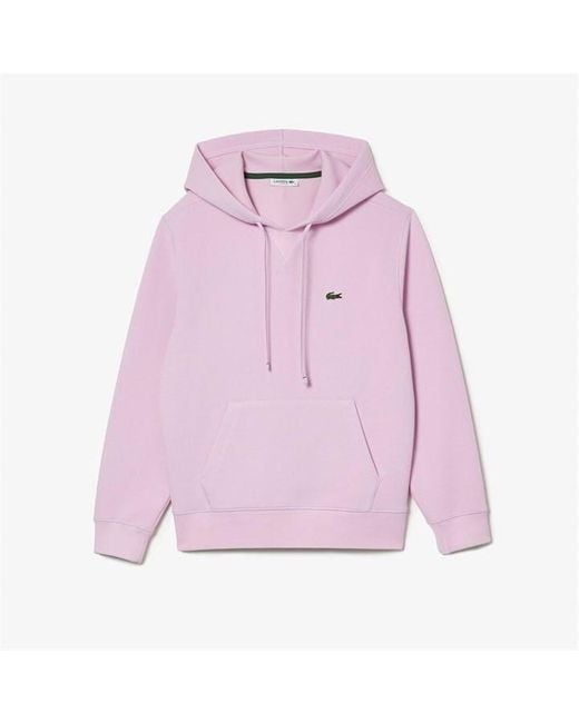 Lacoste Pink Pique Oth Hoodie