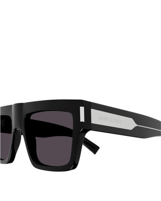 Saint Laurent Black Sl 572 Square Frame Sunglasses for men