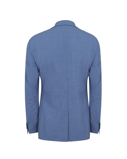 Without Prejudice Blue Kilburn Slim Fit Suit Jacket for men