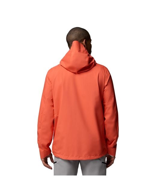 Columbia Red Trailborne 2.5L Waterproof Shell for men