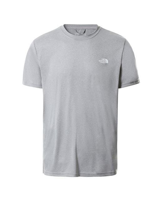 The North Face Gray Reaxion Amp T-shirt for men