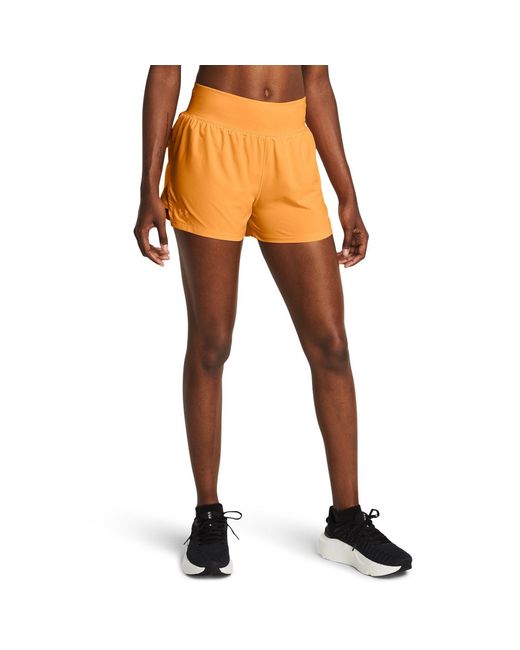 Under Armour Orange Performance Running Shorts