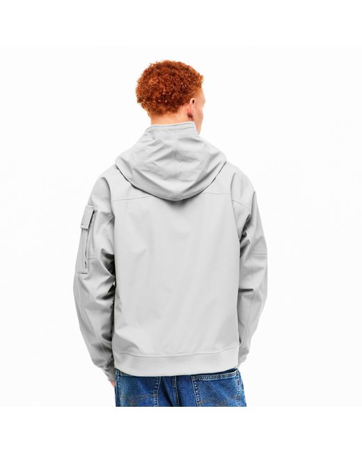 CP COMPANY METROPOLIS Gray Cpcm Shell Hood Jkt Sn61 for men