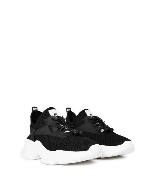 Steve Madden Black Match E Trainers