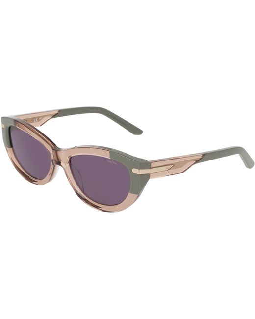 Nike Natural Crescent Fawn Cat Eye Sunglasses