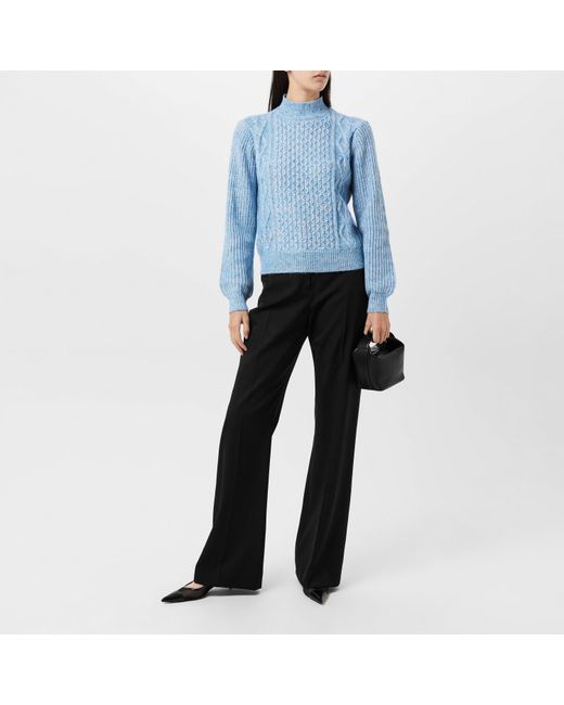 Vero Moda Blue Universe Crew Neck Jumper