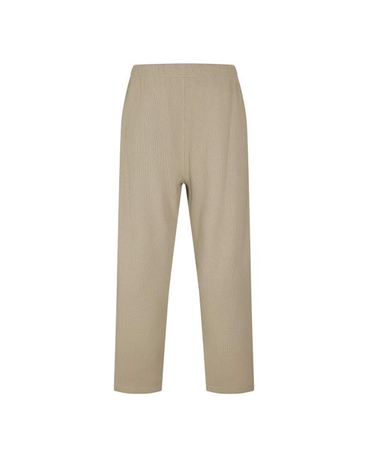 Fear Of God Natural Relaxed Sweatpants Closed Hem Fleece Jogging Bottoms for men