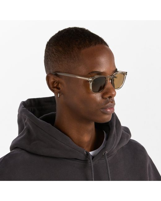 Saint Laurent Natural Sl 28 Square Sunglasses for men