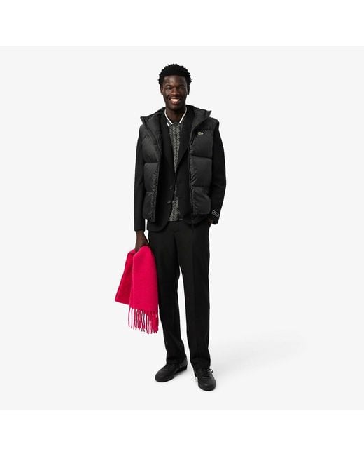 Lacoste Black Gilets for men