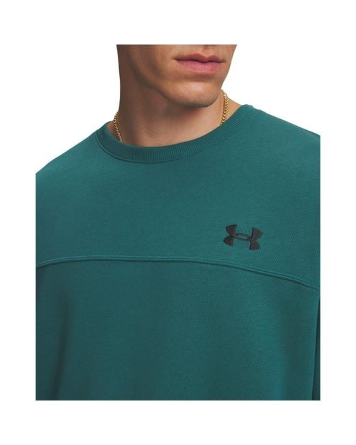 Under Armour Green Crew Sweatshirt for men