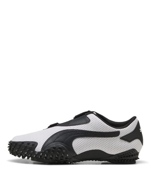 PUMA Black Mostro Perforated Sneakers