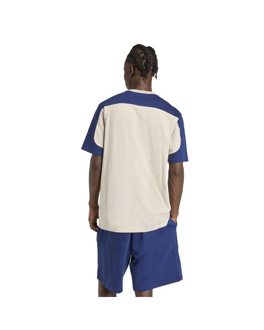 Adidas Blue Collegiate T-Shirt for men
