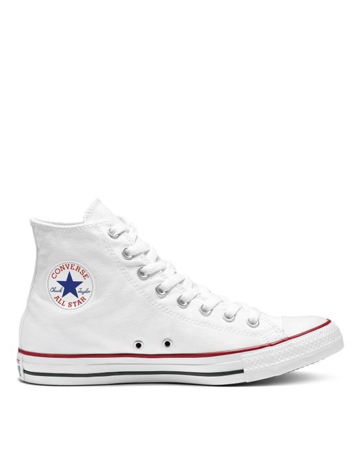Converse White Converse Converse Chuck Taylor All Star Hi Trainers for men