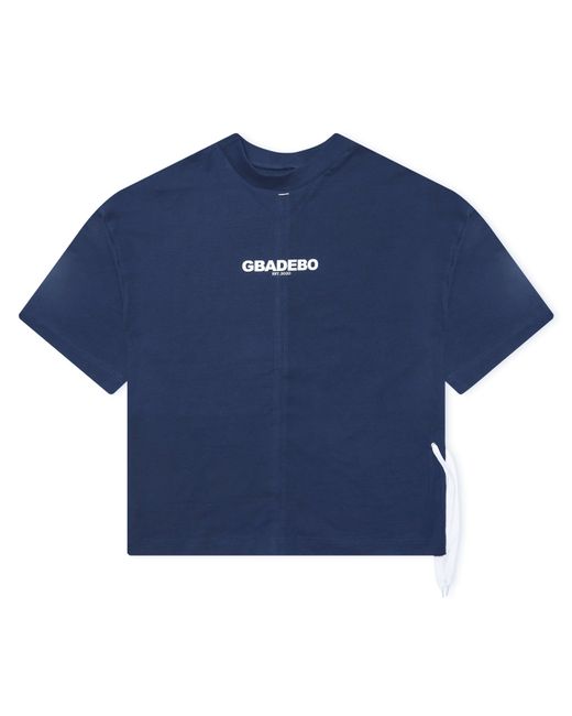 GBADEBO Blue Emblem Tee for men