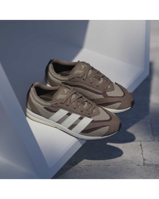 Adidas Gray Lightblaze Lp Shoes
