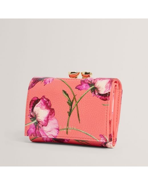 Ted Baker Pink Small Crystal Top Bobble Purse