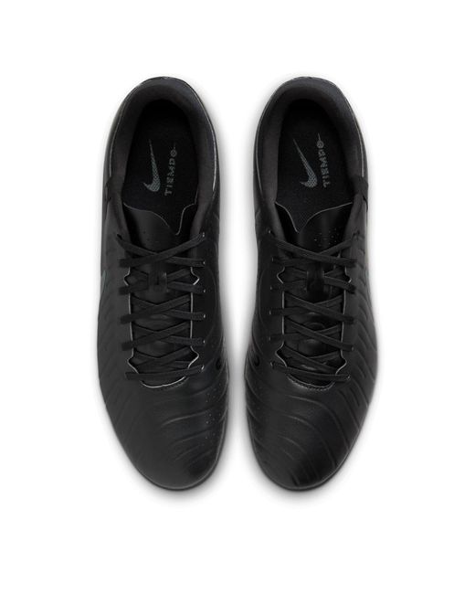 Nike Black Tiempo Legend 10 Academy Firm Ground Boots for men