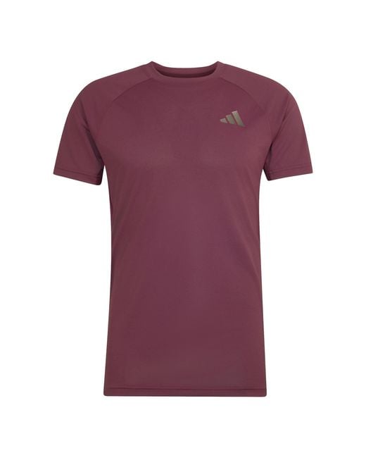 Adidas Purple Us Open Tee Sn63 for men