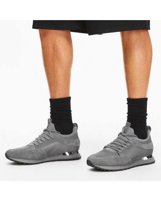 Mallet Gray Archway 1.0 Low-Top Trainers for men