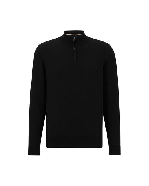 Boss Black Padro Quarter Zip Sweater for men