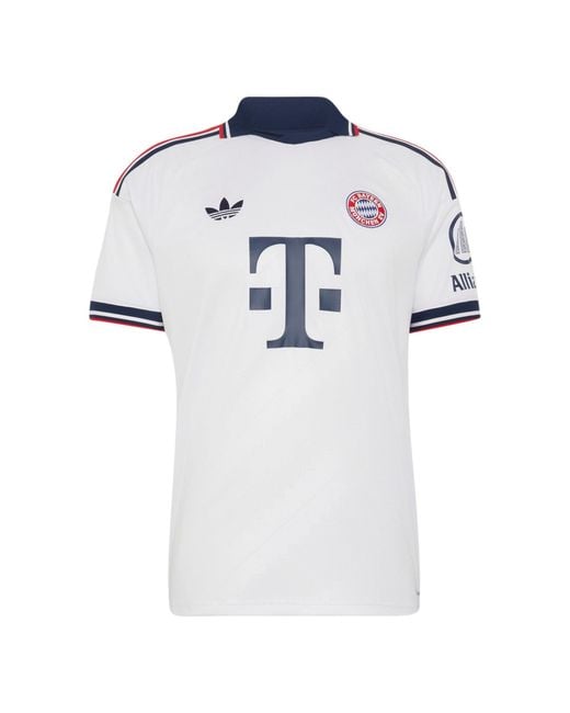 Adidas Blue Bayern Munich Away Shirt 2026/27 for men
