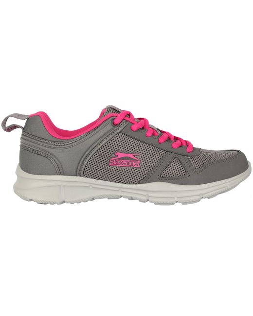 Slazenger 1881 Gray Force Mesh Running Shoes Ladies