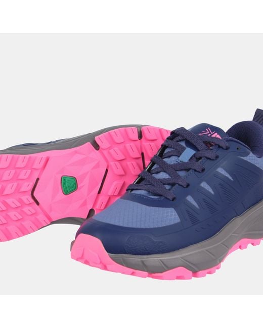 Karrimor Blue Caracal Waterproof Trainers Ladies