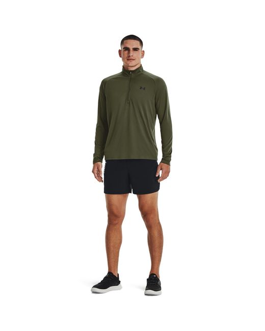 Under Armour Green Tech ½ Zip Long Sleeve for men