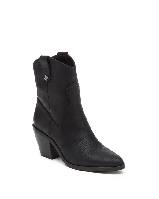 Rocket Dog Black Feather Ankle Boots