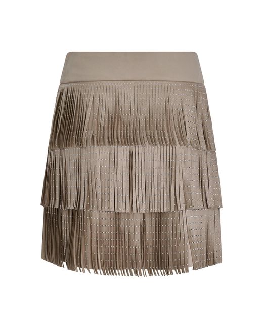 DKNY Natural Mini Skirt