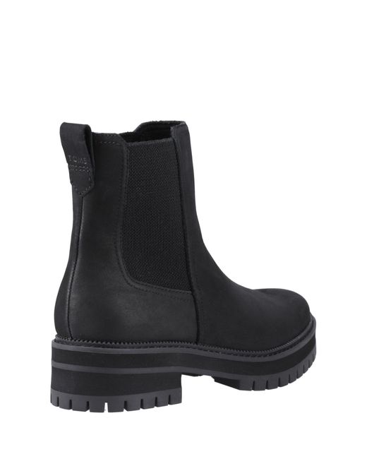 TOMS Black Bennet Ankle Boot