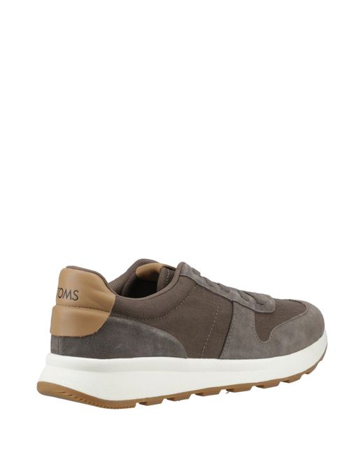 TOMS Gray Trvl Lite Retro Trainer for men