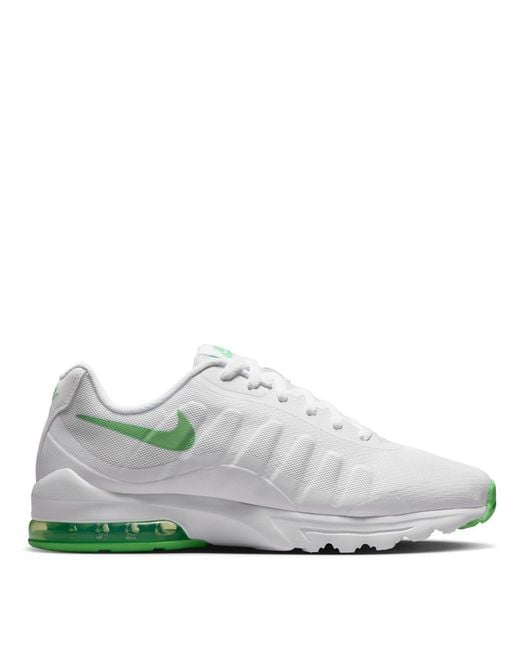 Nike White Air Max Invigor Shoes for men