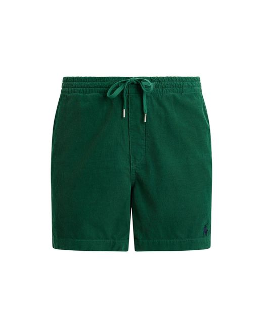 Polo Ralph Lauren Green Prepster Corduroy Shorts for men