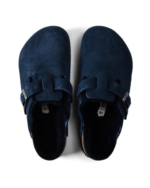 Birkenstock Blue Bstk Boston Leve Shear 64