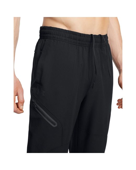 Under Armour Blue Unstoppable Closed Hem Woven Joggers for men