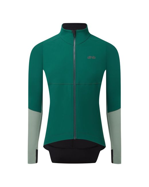 Dhb Green Aeron 2.0 Cycling Softshell Jacket for men