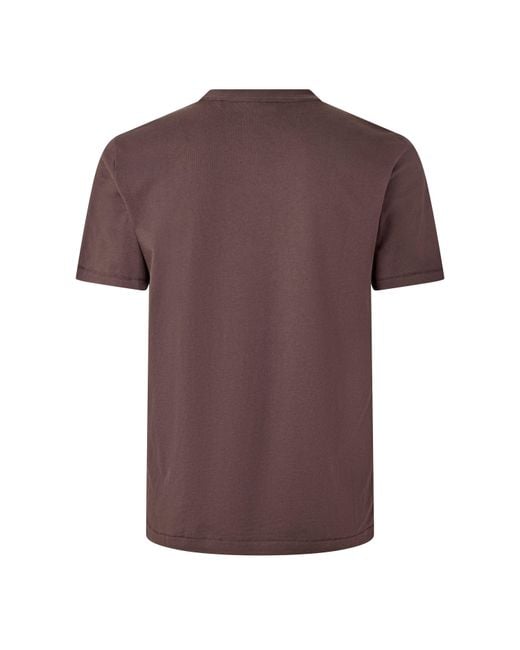 HUGO Brown Devro Tee Sn64 for men