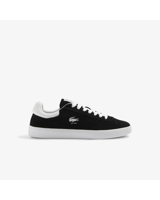 Lacoste Black Base Shot Suede for men