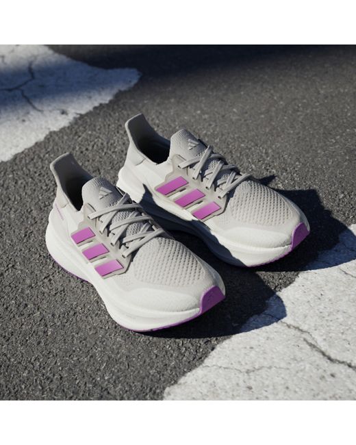 Adidas Pink Ultraboost 5 Running Shoes