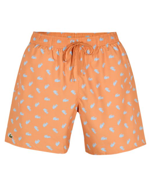 Lacoste Orange Swim Shorts for men